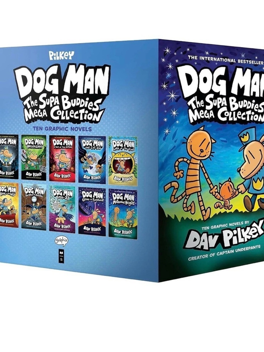 Dog Man The Supa Buddies Mega Collection Mega Collection Box Set Like New
